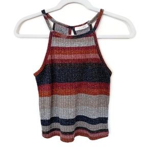 Poetry High Neck Tank Top Size Small